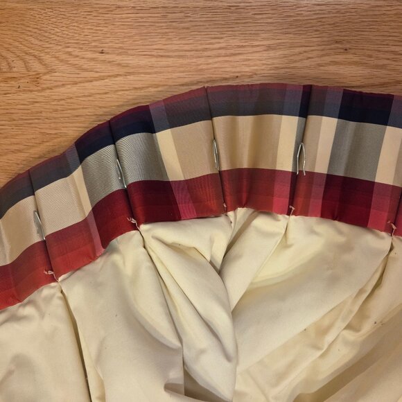 4 Pinch Pleated Custom 100% Pure Silk WIndow Treatments - Picture 3 of 12